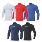 Maglia Termica Sottomaglia Macron Performance Lupetto Turtle Neck Compression 