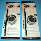 Lot Of 2 ~ Ardell ~ Pro Brow Pomade With Brush ~ Dark Brown New In Package Frees