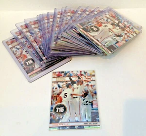 Barry Bonds 2006 Topps Chrome Chase to 715 #BBC16 ~ Rockies Back Version - Picture 1 of 4