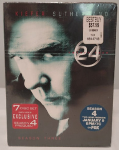 24 (TV Series) Complete Brand New Sealed Series 3. Free Shipping! 