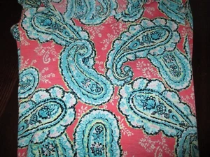 Womens 3/4 sleeve paisley print blouse Honeyme Curvy 2x / 3x - Picture 1 of 2