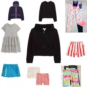 14 Piece NORDSTROM Girls Big Kid Clothing Bundle Wholesale S - 7 Leggings Dress - Picture 1 of 11