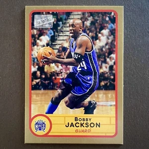Bobby Jackson 2003 Topps Bazooka Gold Parallel #17 MINT Kings Legends Jersey SP - Picture 1 of 2