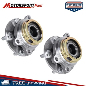 Conjunto de cojinete de cubo de rueda delantera de 2 piezas para Nissan Altima L4 2008-2012 2,5 L 513294 - Imagen 1 de 13