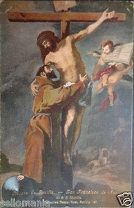 POSTAL SAN FRANCISCO DE ASIS MURILLO PURGER & CO POSTCARD POSTKARTE CC03308 - Picture 1 of 1