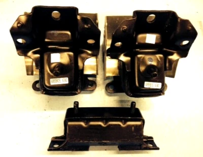 Hydraulic Motor Mount w Shield & Trans Mount Set 07-14 for Escalade ESV EXT 4WD - Image 1 of 4