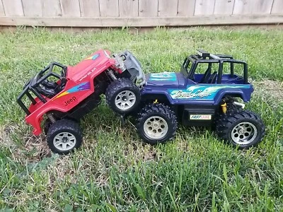 Vintage NIKKO Jeep Wrangler RC  Lot Of 2 No Remote Or Batteries - Image 1 of 4