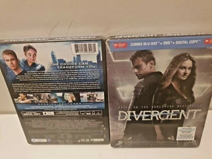 DIVERGENT Blu-Ray +DVD Futureshop Exclusive Limited Editition Steelbook New&Seal - Picture 1 of 1