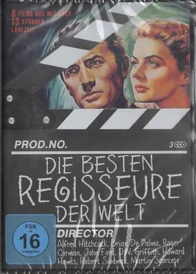 Die Besten Regisseure Der Welt 3 DVD NEU Alfred Hitchcock Brian De Palma - Bild 1 von 2
