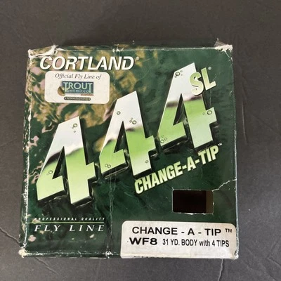 Cortland 444SL Change-A-Tip WF8 31YD 4 puntas Foto 1 de 4