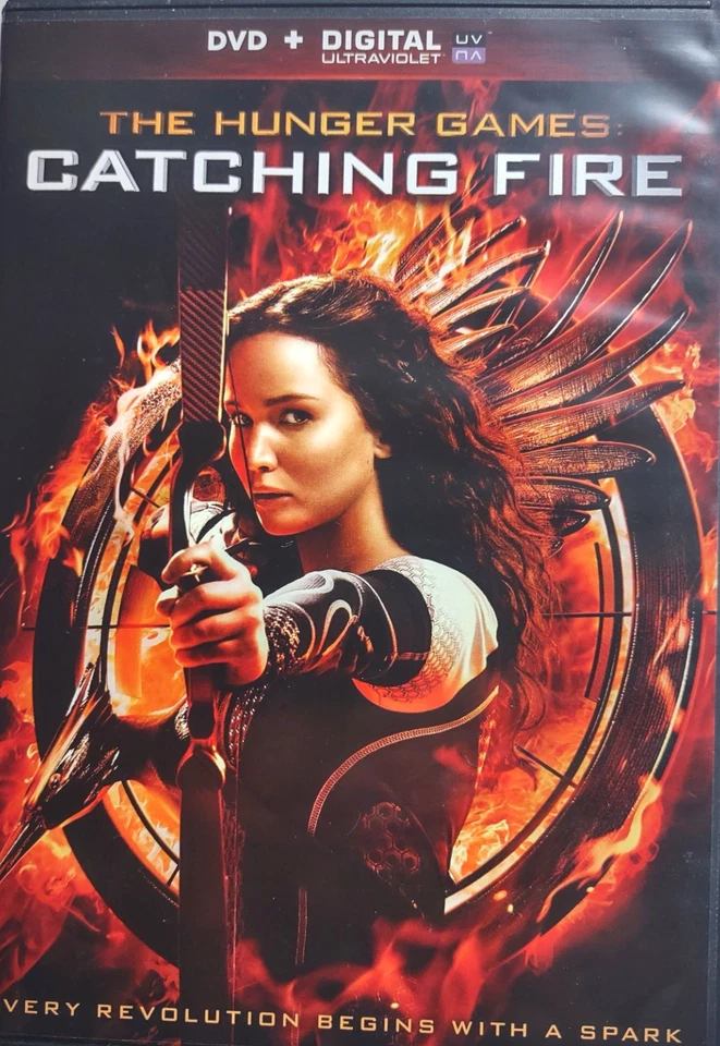 The Hunger Games: Catching Fire (DVD, 2014) Jennifer Lawrence - Image 1 of 1
