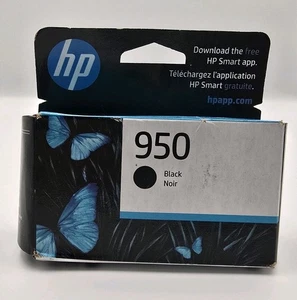 New Genuine HP 950 Black Ink Cartridge Exp April 2024 - Picture 1 of 5