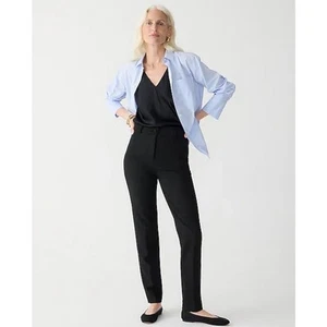 J Crew High Rise Cameron Four Seasson Stretch Work Pants US Women's 6 New - Picture 1 of 9