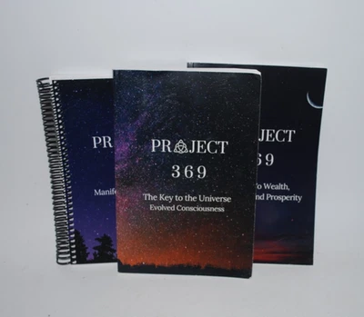 NEW Project 369 Key to the Universe & Dream Life Books – 3 Paperback Set - Image 1 of 3