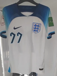 Maglia Inghilterra Home - Maglia Calcio Uomo 2022 World Cup Kit NIKE Small Nuova con etichette - Foto 1 di 5