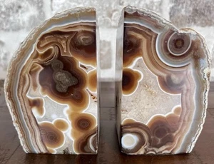 Achat Geode Buchstützen - Bild 1 von 7