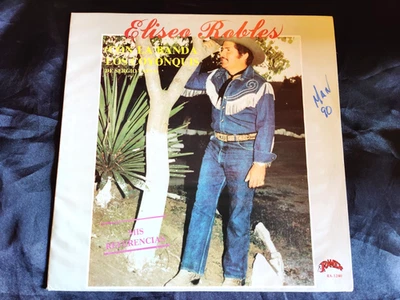 Eliseo Robles Con La Banda Los Coyonquis De Sergio Tapia Original 1990 Ramex Lp Foto 1 de 4