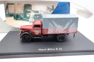 Schuco 1:43 03063 Opel Blitz "Distler" rot/grau in OVP - Imagen 1 de 4