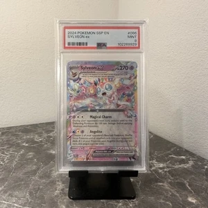 PSA 9 MINT 2024 Pokemon SSP EN Surging Sparks Sylveon EX #86 - Picture 1 of 2