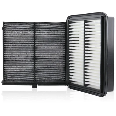 Conjunto de filtro de ar motor e cabine para Toyota Yaris Yaris IA Scion IA 2016 4 portas 1,5L - Imagem 1 de 4