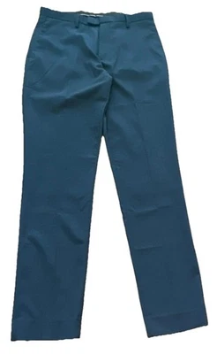 Banana Republic Men's 31x34 Slim Fit Flat Front Pants Blue Heather NEW $140 - Image 1 of 4