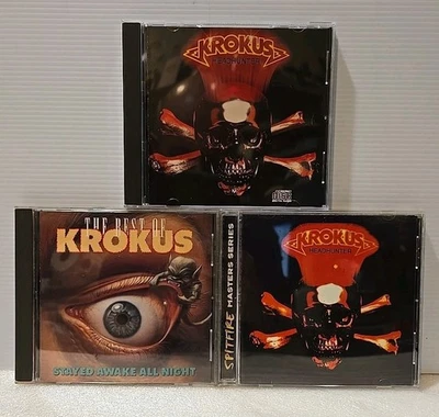 KROKUS - LOT OF 3 CDs - DISCS IN EXCELLENT CONDITION - See Description For List Foto 1 de 4