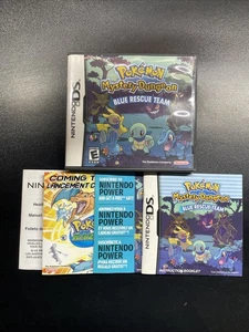 Pokemon Mystery Dungeon: Blaues Rettungsteam Nintendo DS NUR HÜLLE & ANLEITUNG OHNE SPIEL - Bild 1 von 7