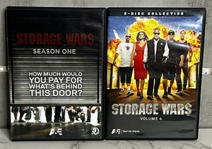 Storage Wars Seaons 1 & Volume 4 DVD Sets- A&E Reality TV Series - Foto 1 di 1