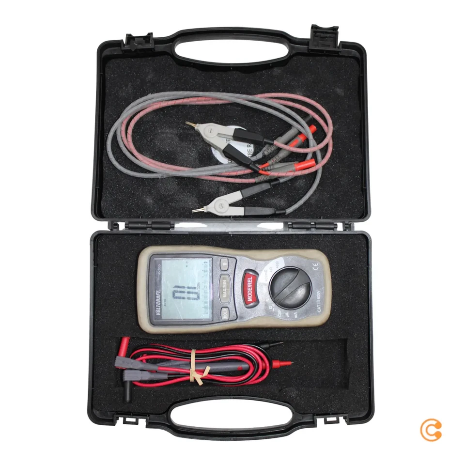 Voltcraft R 200 Komponententester Kapazitätsprüfer Multimeter SIEHE TEXT/FOTO - Bild 1 von 3