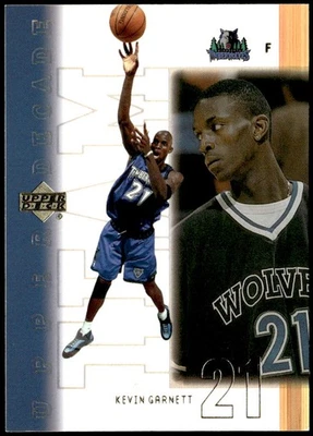2001-02 Upper Deck #UD4 Kevin Garnett Upper Decade Team E1 - Image 1 of 2