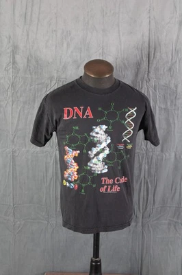 Vintage Graphic T-shirt - DNA Big Graphic - Men's Medium  - Image 1 of 4