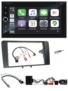 Blaupunkt DAB USB Bluetooth Lenkrad 2DIN TMC Navigation für Audi A3 Symphony Akt - Bild 1 von 12