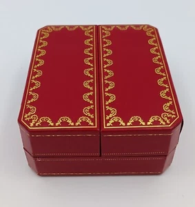 Scatola orologio Cartier per sveglia Red Box watch RARA da collezione vintage  - Bild 1 von 13