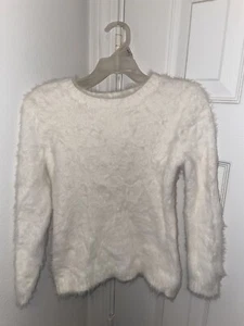 Girls Old Navy pullover Sweater Super Soft - Cream Size 4T - Picture 1 of 3
