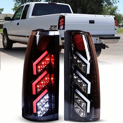 LED Tail Lights for 92-99 GMC Suburban/Yukon 1988-1999 GMC K/C (1500/2500/3500) - Изображение 1 из 4