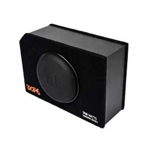 ALPHASONIK DYNAMIS 6.5" 600 4 OHM SHALLOW MOUNT FLAT ENCLOSED SUBWOOFER DCP6 - Picture 1 of 6