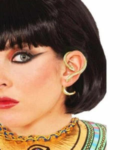 Snake Ear Wrap Earring Egyptian Cleopatra Costume Accessory Halloween - Picture 1 of 1