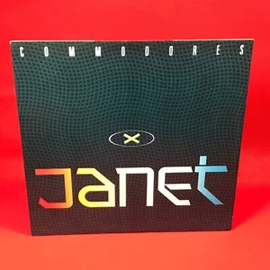 COMMODORES Janet 1985 UK 12" vinyl single. Motown ZT 40312 Lionel Richie - Picture 1 of 4