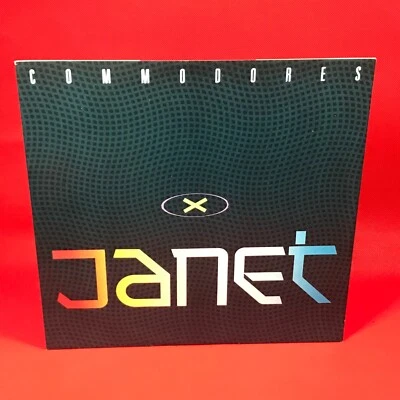 COMMODORES Janet 1985 UK 12" vinyl single. Motown ZT 40312 Lionel Richie - Image 1 of 4