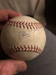 FIRST RD PICK BLAKE SWIHART SIGNED OML GAME USED BASEBALL MLB COA Red Sox - Picture 1 of 5