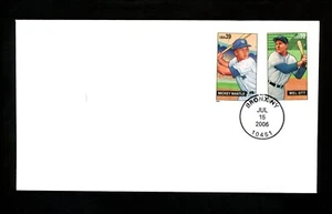 US FDC #4080-4083 None USPS Bullseye 2006 Bronx NY Baseball Sluggers Set of 2 - Picture 1 of 4