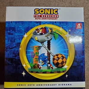 Numskull SEGA Sonic The Hedgehog Eggman 30th Anniversary diorama Statue Figure - Picture 1 of 6