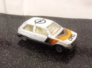 Corgi Juniors Rare White Vauxhall Nova GTE (Opel Corsa A) - Picture 1 of 2
