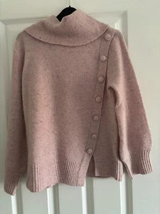 Monsoon Dusky Pink Ladies Jumper - Small - Picture 1 of 2