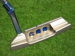 Scotty Cameron Tour Only SSS TWO-TONE Bronze & Blue TOUR RAT #2 Circle T - 360G - Picture 1 of 14
