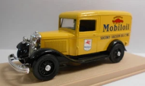 Eligor 1/43 Scale Diecast Model 1077 FORD V8 1934 CAMIONNETTE MOBIL OIL YELLOW - Picture 1 of 4