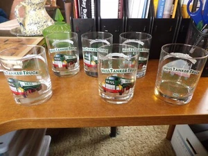 Hess Toy Tanker Truck Glasses Set Of 6 - 1996 - Picture 1 of 1