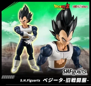 FIGURA BANDAI DRAGON BALL Z S.H.Figuarts VEGETA ROPA DE BATALLA ESTILO ANTIGUO - Imagen 1 de 6