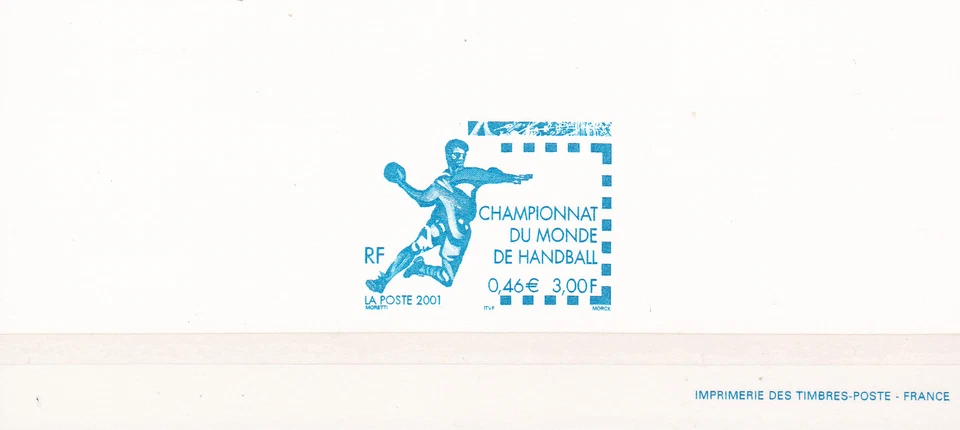 W FRANCE 2796 PGR WORLD HANDBALL CHAMPIONSHIPS - Image 1 of 1