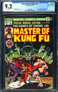 Special Marvel Edition #15 CGC 9.2 (1973) 1st Appearance Shang-Chi! SCHLÜSSEL! L@@K! - Bild 1 von 2